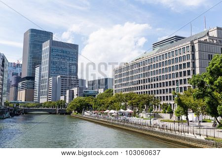 Osaka nakanoshima district
