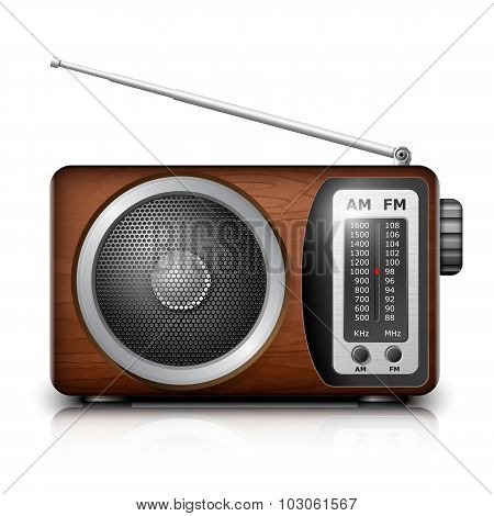 Retro Radio, Vector