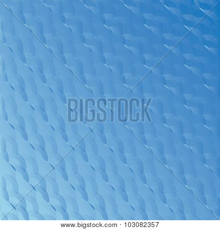 Illustration pattern of ornament semicircle