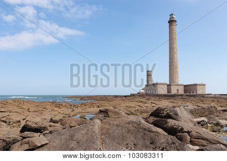 The Old Lighthouse Of Barfleur, France, Normandy 2015