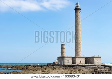 The Old Lighthouse Of Barfleur, France, Normandy 2015