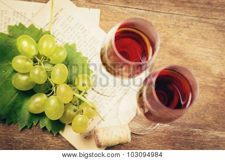 Grape With Wine