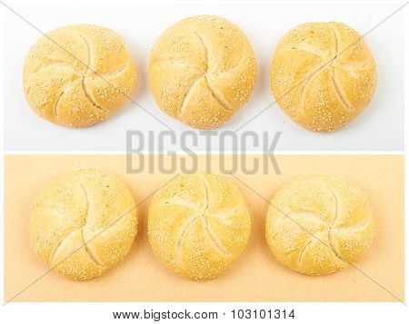 Small fresh bun