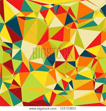 Abstract light colorful Triangle Polygonal Geometrical Background, Vector Illustration EPS10. Geomet