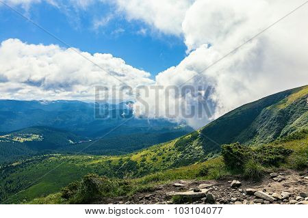 View From The Mountain Goverla