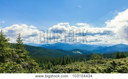 View From The Mountain Goverla