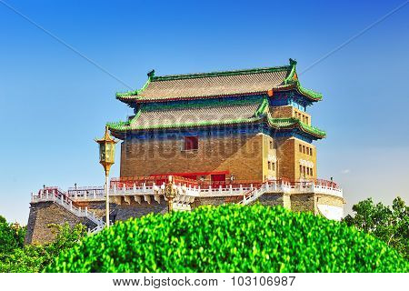 Beautiful Zhengyangmen Gate (qianmen Gate ). This Famous Gate Is Located At The South Of Tiananmen S