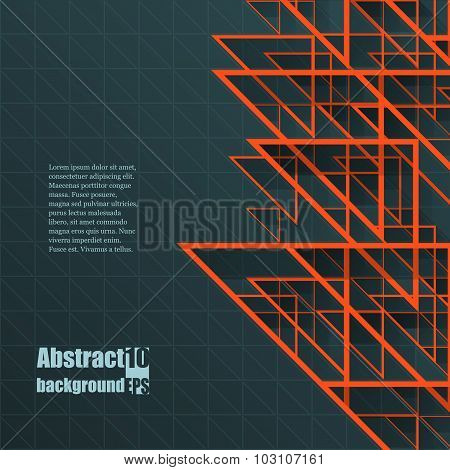 Abstract  background with geometric pattern.