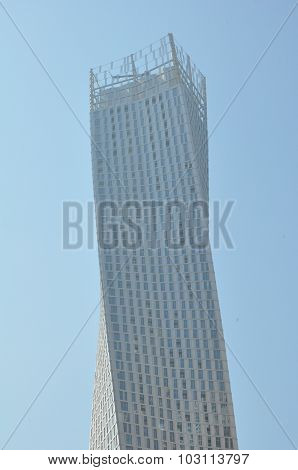 Cayan Tower at Dubai Marina in Dubai, UAE