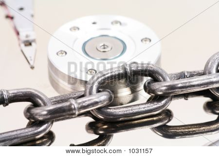 Řetězec a Harddisk