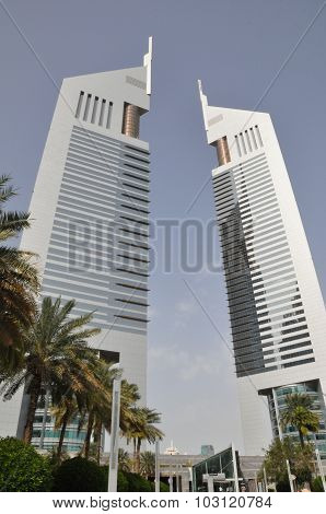 Emirates Towers in Dubai, UAE