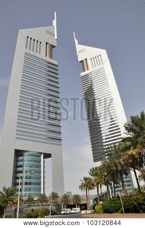 Emirates Towers in Dubai, UAE