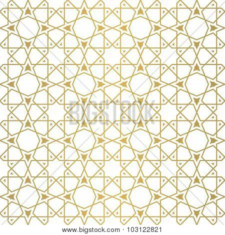 Seamless Geometric Tiling Pattern