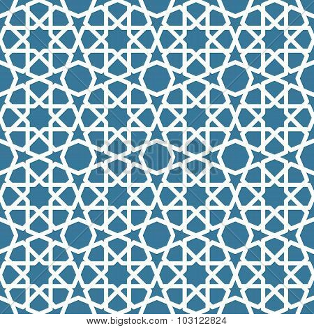 Seamless Geometric Tiling Pattern