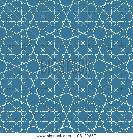 Seamless Geometric Tiling Pattern