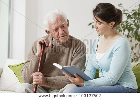 Yong Carer Reading Book