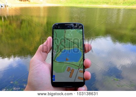 Find me - lake