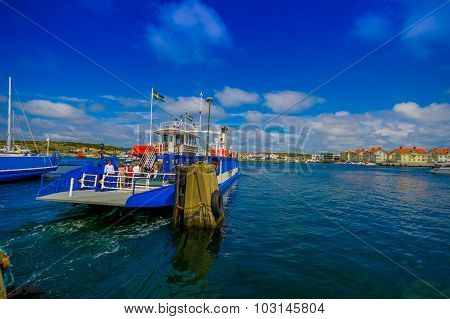 Beautiful View Of Marstrand, Popular Sailing Island, Sweden