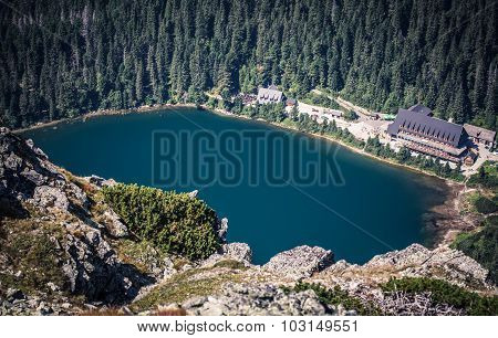 Tarn in mountains