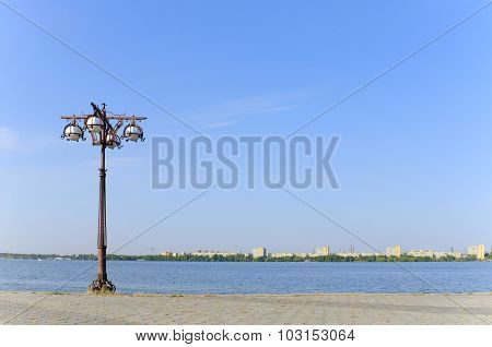 Lantern On The Empty Quay