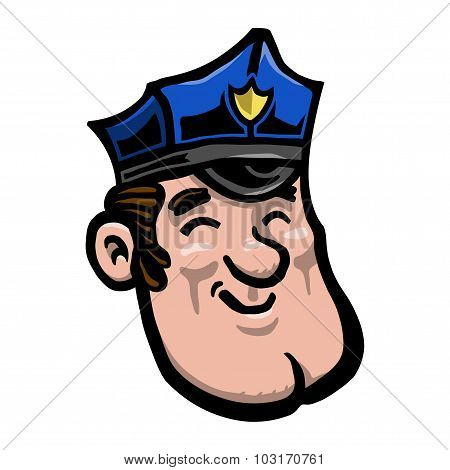 Cartoon Cop Police Officer