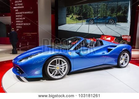 2015 Ferrari 488 Spider