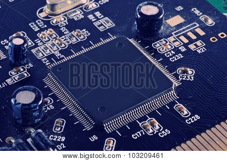 Cpu Electronic Circuit