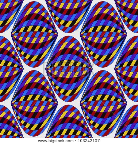 Striped Oval