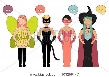 Halloween Characters.