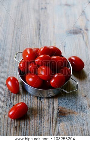 Baby plum tomatoes