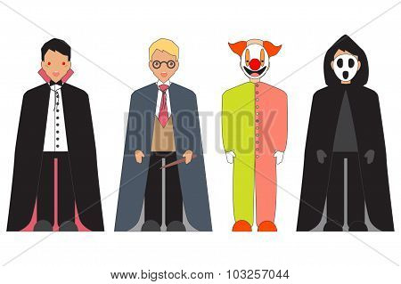 Halloween Characters.