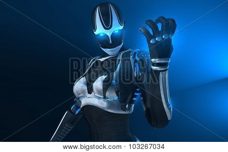 Cyborg female