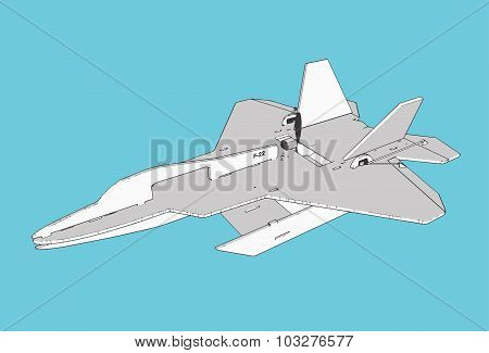F22 Rc Plane Model