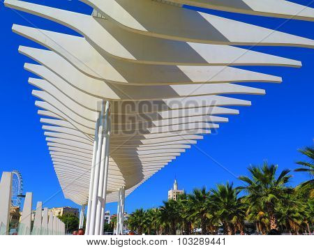 Malaga Harbour Quay