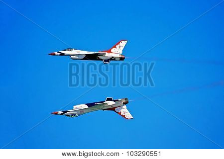 US Air Force Demonstration Team Thunderbirds