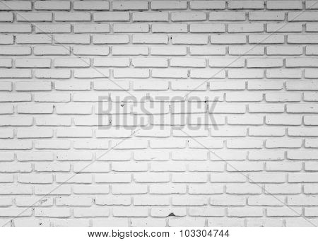 White Wall Blick Center Light Background.