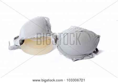 Silicone breast implant
