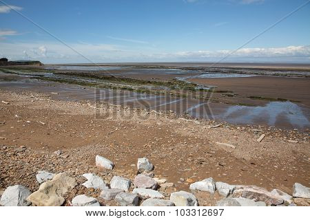 Doniford Beach,  Exmoor, Uk