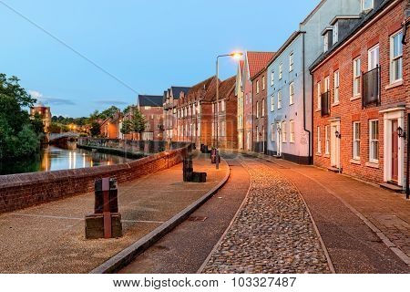 Night Time In Norwich