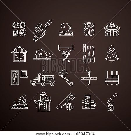 Timber Industry Icons