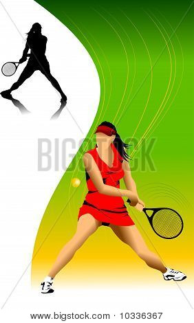 Nainen tennis
