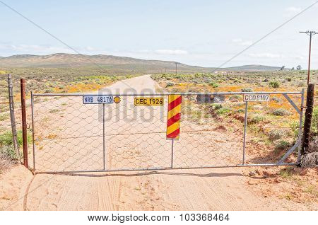 Gate On The Road To Sarrisam