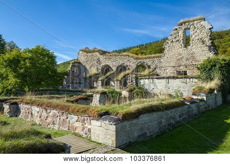 Ruins of Alvastra Abbey