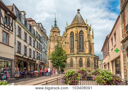 St. Martin Church In Colmar