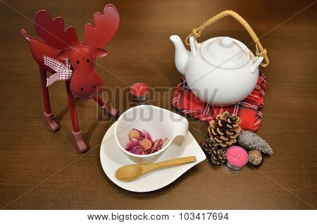 Tea Set With Decoration