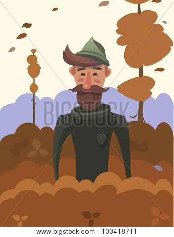 Man In The Autumn