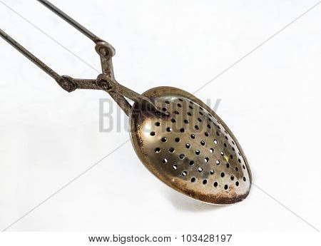Spoon, Strainer For Brewing Tea, , Macro