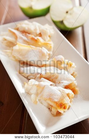 Bulgarian Banitza With Lokum And Apples