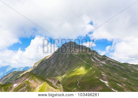 View Of Brienzer Rothorn On Bernese Oberland