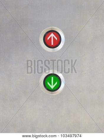 Elevator Button Up Direction